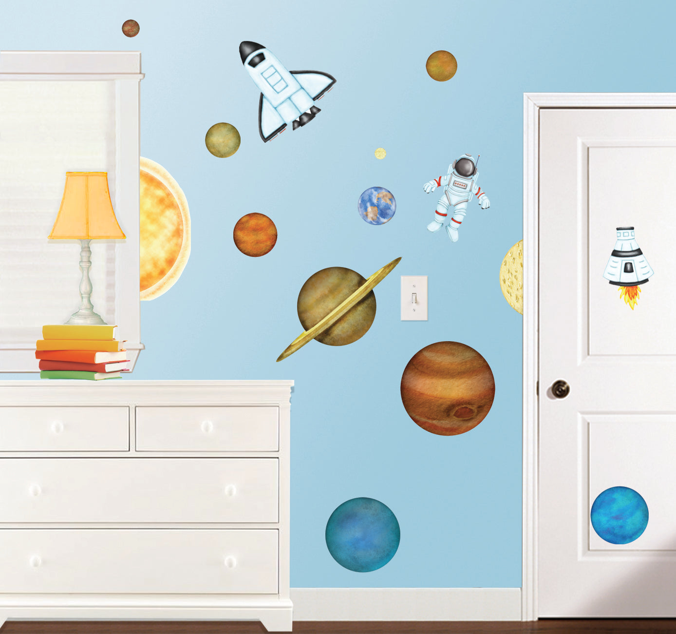 In Outer Space Wall Decals – Borders Unlimited