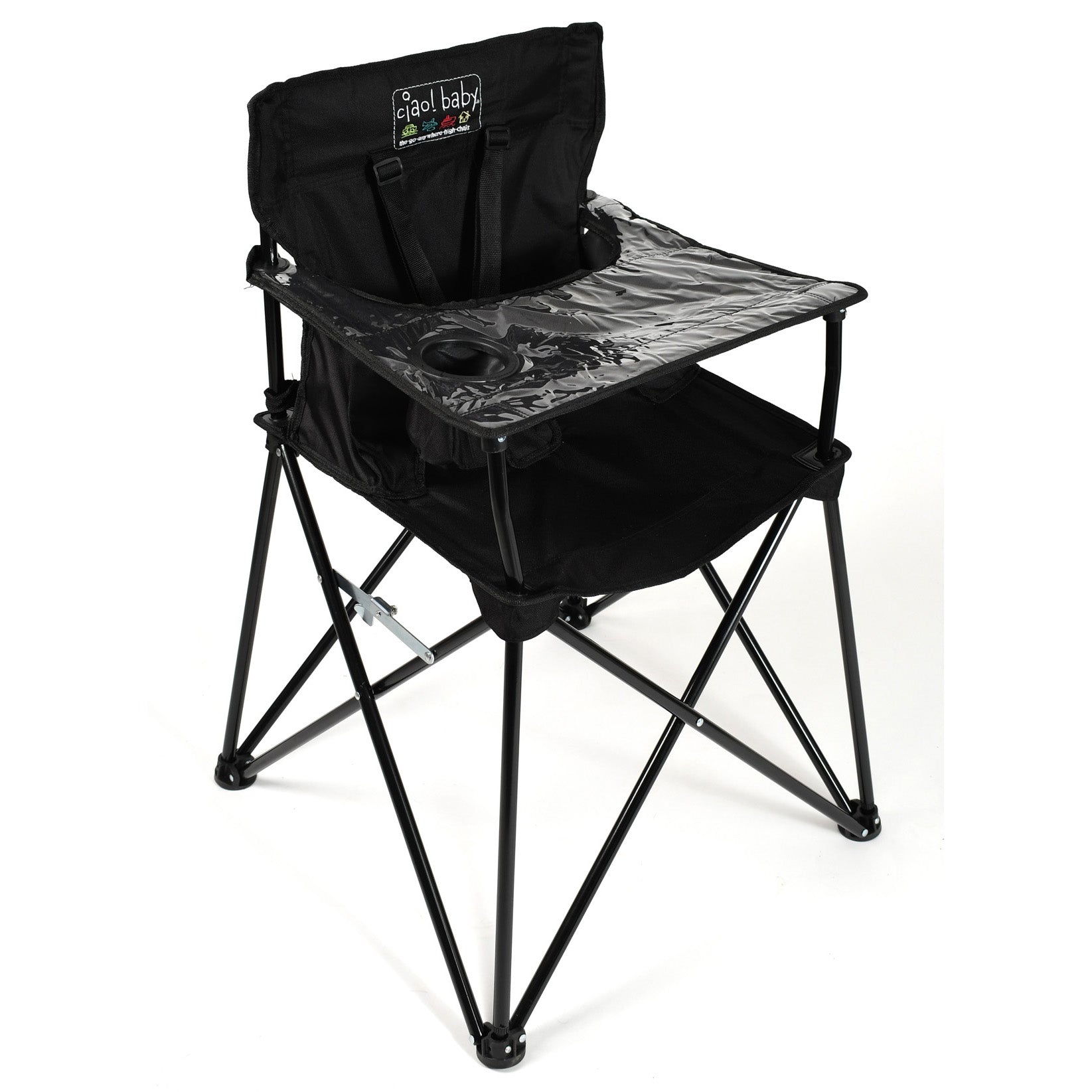 Ciao! Baby® High Chair, Black – Borders Unlimited