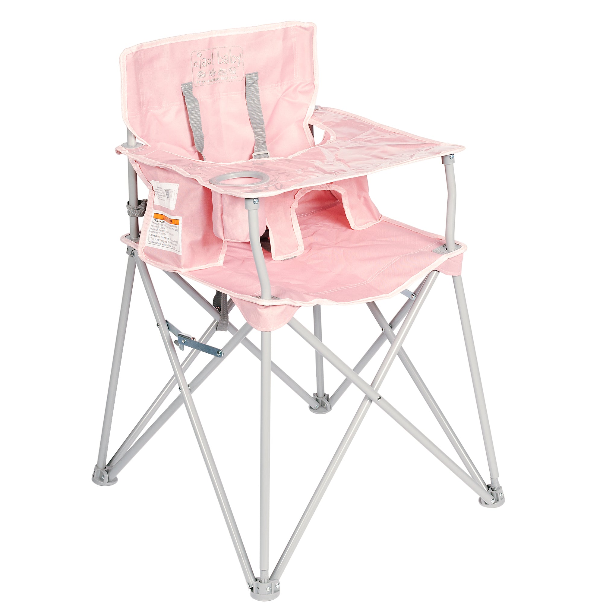 Ciao! Baby® High Chair, Blush Borders Unlimited