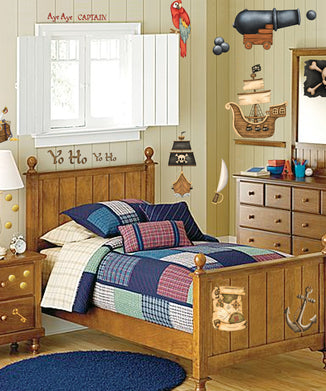 Pirate's Treasure Wall Decals