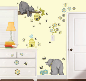 Patchwork Honey Wall Decals