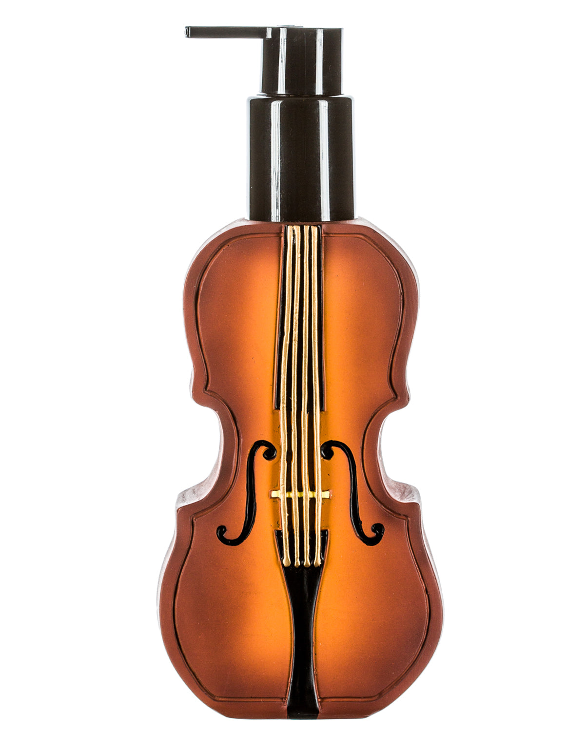 Music Brown Violin Lotion Pump