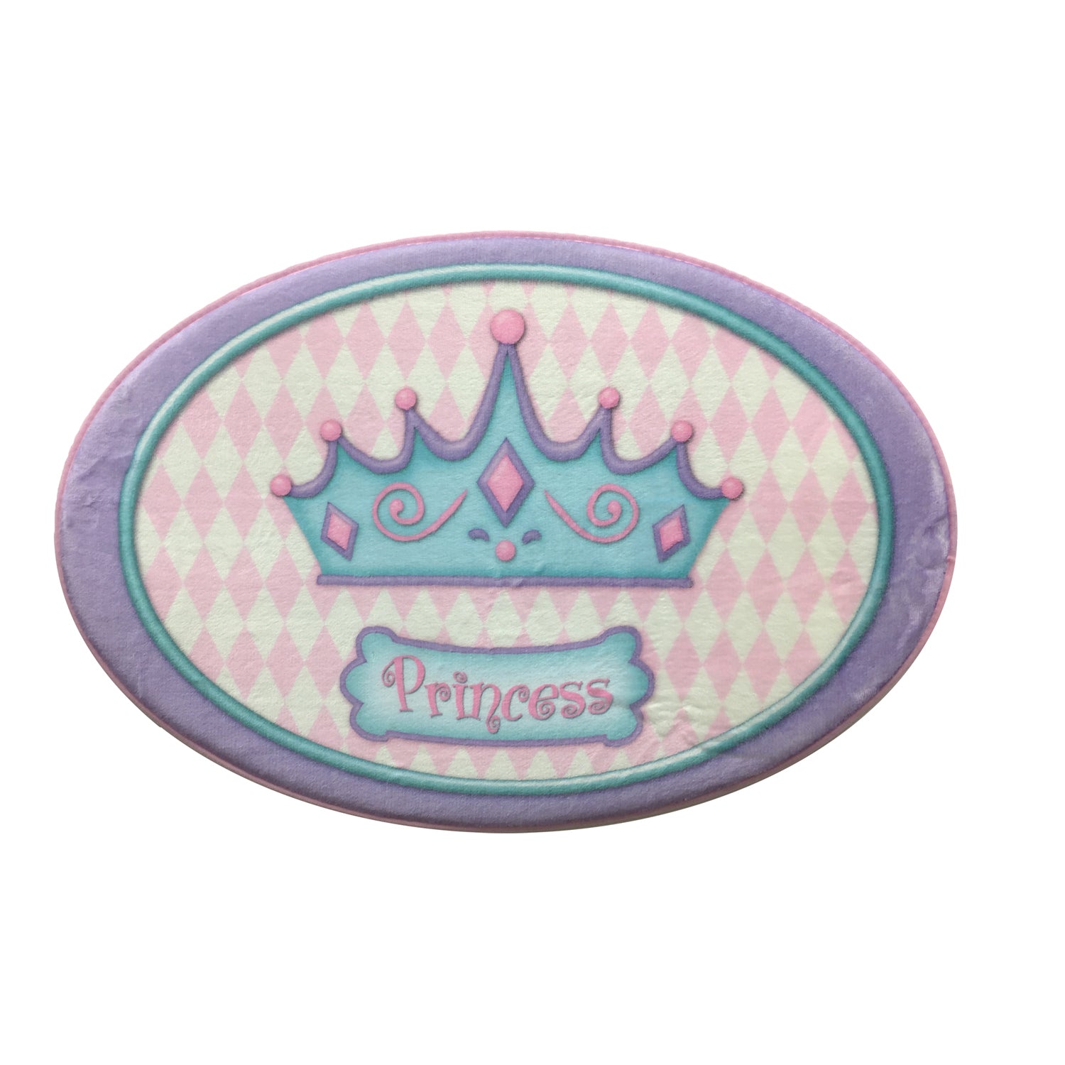 Princess Camryn Oval Crown Floor Mat