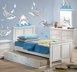 Fish 'n Sharks Wall Decal