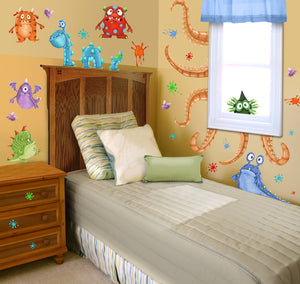 Monster Splat Wall Decals